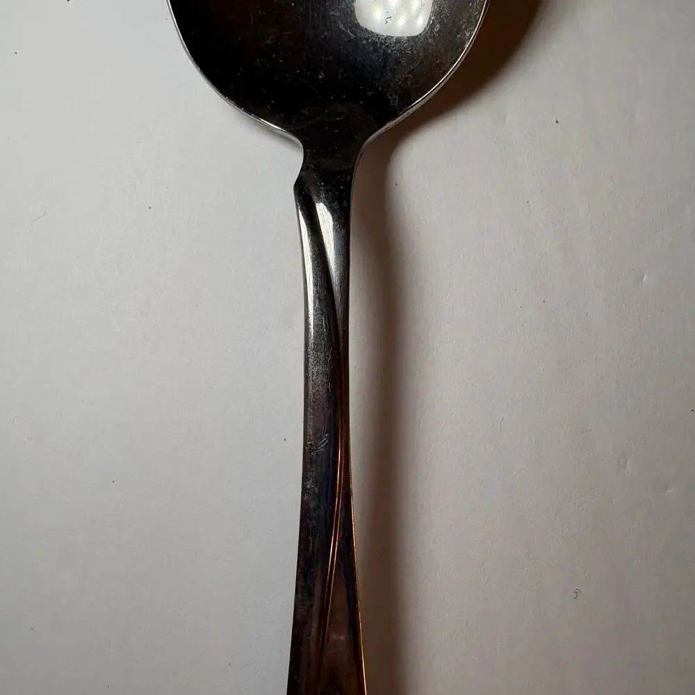 Oneida Flight Reliance Serving Spoon Stainless Steel Flatware Replacement 8.25
